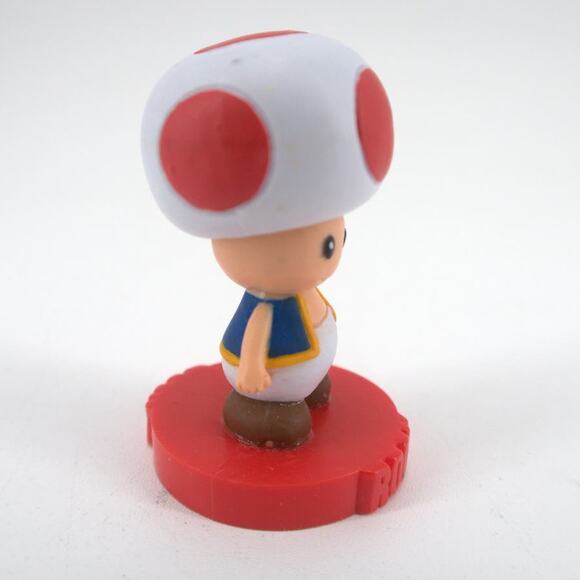 Toad Rook figurine Nintendo Super Mario Chess Pieces Replacement Cake Topper - Picture 2 of 6